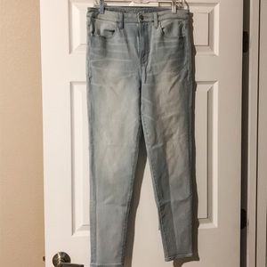 American Eagle jeans, Size 12, light wash